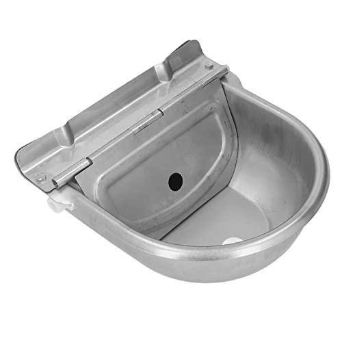 Kuh-Trinknapf, Edelstahl, automatischer Wasserspender, Vieh-Wassertränkeschale, Schwimmerkugel, Muschelschale für Vieh, automatische Befüllung, Tränkeschale von LIYJTK