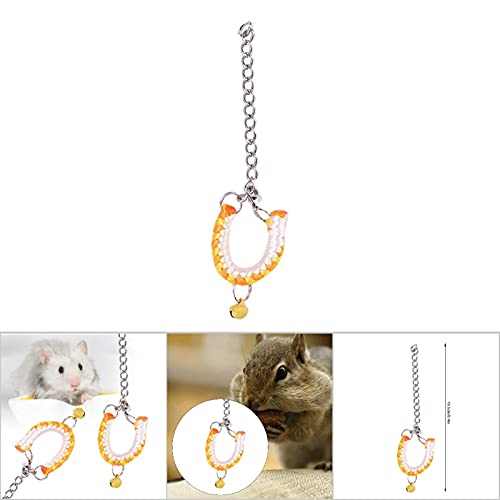 Haustierhalsband, verstellbares Haustierhalsband aus weichem Nylonleder, Kleiner Haustierhals, Lassen Sie das Halsband EIN Foto Machen (Yellow Orange) von LIZEALUCKY