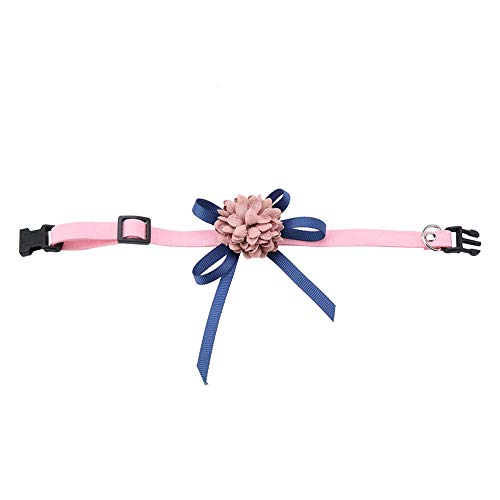 Hundehalsband mit Fliege, Haustier-Bowknot-Blumen-Halsband, Haustier-Hundehalsband, Verstellbarer Riemen, verstellbares und bequemes Halsband, Welpen-Bogenhalsbänder für kleine (S) von LIZEALUCKY