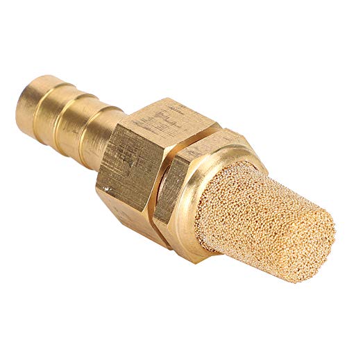 LIZEALUCKY Aquarium-Luftstein, 8 mm, Goldsandstein, Aquarien, Blasenfreisetzungsdiffusor, Luftstein, effiziente Sauerstoffversorgung, Erhöhung der Pumpenbelüftungsausrüstung, Zubehör für von LIZEALUCKY