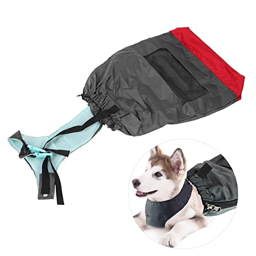 LIZEALUCKY Hunde-Walking-Schlepptasche, gelähmte Haustiere, verschleißfestes Oxford-Stoff-Walking-Schleppsack, schützt die Brust und Gliedmaßen von Haustieren für behinderte Hunde und Katzen (L) von LIZEALUCKY