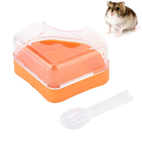 LIZEALUCKY Rennmaus-Sandbad, Hamster, kleines Haustier, Badezimmer, Toilettenbehälter, Tiersauna, Sandkasten, große Kunststoff-Raumbadewanne für Zwergratten, Streifenhörnchen, Tiere, von LIZEALUCKY