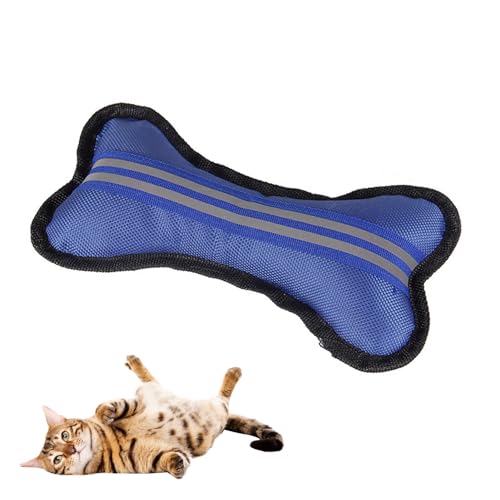 LIZEALUCKY Soft Dog Chew Toys for Boredom, Dog Bone Fabric Toy Plush Squeaky Toys Interactive Shaped Soft Oxford Cloth Bite Resistant Teeth Grinding Reflective Stuffed Chew for Dogs Pets von LIZEALUCKY