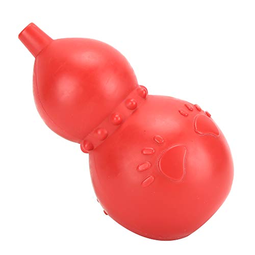 LIZEALUCKY TPR-Sicherheitstrainingsspielzeug für Hunde, niedliches Calabash-Form-Backenzahn-Puzzle, interaktiv, Spielzeug zum Knirschen der Zähne, Kauspielzeug für Hunde von LIZEALUCKY