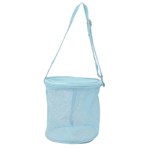 Tragbare Handtaschen, Hamster-Rucksack, Haustier, Ratte, Igel, Schlafen, Ausgehen, Reisen, Kleintiertasche, atmungsaktiver Trägerrucksack mit Schultergurt für (Sky Blue) von LIZEALUCKY