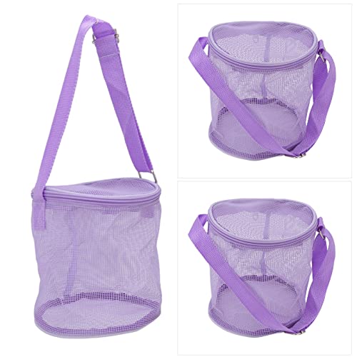 Tragbare Handtaschen, Hamster-Rucksack, Haustier, Ratte, Igel, Schlafen, Ausgehen, Reisen, Kleintiertasche, atmungsaktiver Trägerrucksack mit Schultergurt für (Violet) von LIZEALUCKY