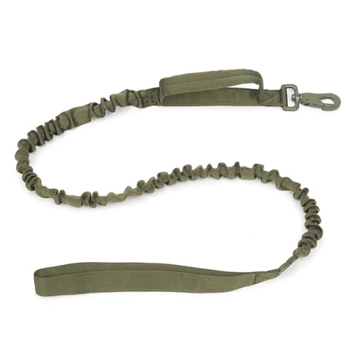 Leine Hund Hundehalsband, langlebiges Leinen-Set, verstellbare Haustierhalsband-Leine, mittelgroßer großer Hund, Deutscher Schäferhund, Trainingszubehör(Green Leash,L Neck 45-55CM) von LIZHAYG