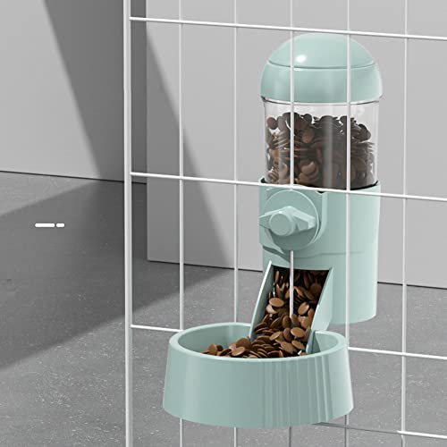 LIZHOUMIL Automatischer Wasserspender zum Aufhängen für Katzen, große Kapazität, nicht nasser Mund für Welpen, Katzen, Kaninchen, Haustierfütterung, blau von LIZHOUMIL