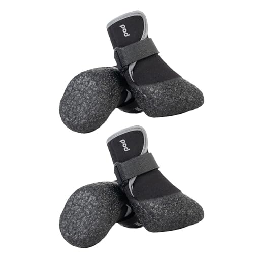 LIbgiubhy 4 x Outdoor-Haustier-Hundeschuhe, durchlässige Hundeschuhe, warme Fleece-Schuhe für kleine Rassen, weiche Sohlen LIbgiubhy 4 x Outdoor-Haustier-Hundeschuhe, durchlässige Hundeschuhe, warme Fleece-Schuhe für kleine Rassen, weiche Sohlen von LIbgiubhy