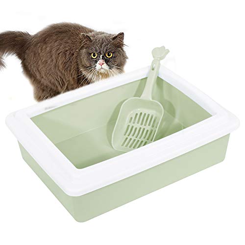 Katzentoilette Halb Geschlossen Haustier Katze TöPfchen Kleine Katzentoilette GroßEr Raum Ist Leicht Zu Reinigen Verhindern Sie Das Spritzen Von Katzenstreu von LJJ