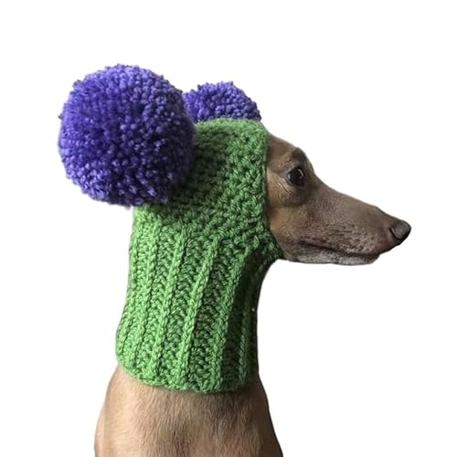 Weiche Wintermütze for Hunde, warme Hundekleidung, entzückende Haustiermütze for kaltes Wetter, geeignet for kleine und mittelgroße Hunde, perfekt for Outdoor-Aktivitäten, leicht an- und auszuziehen, von LKDFONNV-ZPY