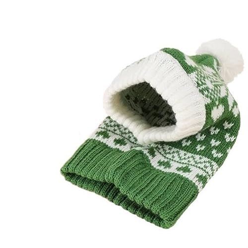 Weiche Wintermütze for Hunde, warme Hundekleidung, entzückende Haustiermütze for kaltes Wetter, geeignet for kleine und mittelgroße Hunde, perfekt for Outdoor-Aktivitäten, leicht an- und auszuziehen, von LKDFONNV-ZPY