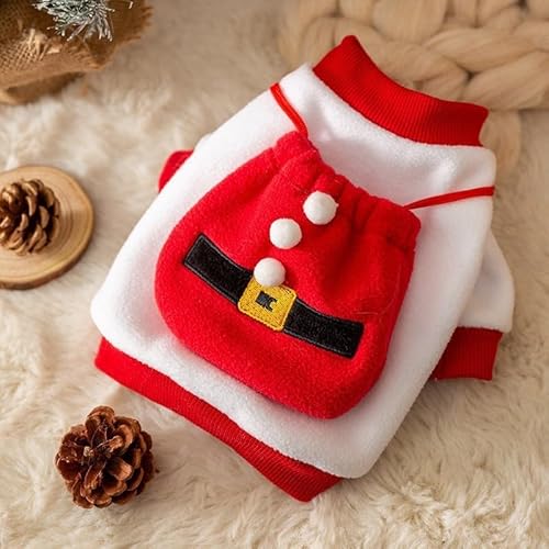 Little Dog Clothes Autumn Outfit Teddy Bear Schnauzer Pomeranian Small Dog Winter Pet Winter Christmas Knit Sweater von LKMM