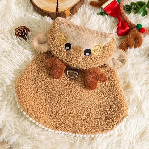 Little Dog Clothes Autumn Outfit Teddy Bear Schnauzer Pomeranian Small Dog Winter Pet Winter Christmas Knit Sweater von LKMM