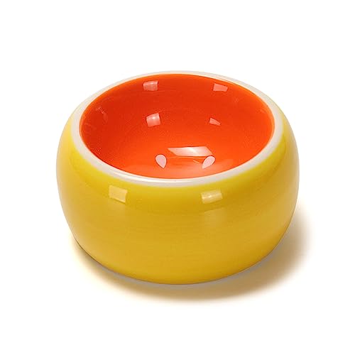 Kleiner Futternapf für Haustiere, Hamster, Futternapf für Futter und Wasser, Keramik-Schüssel für Igel, Fruchtform Kleiner Futternapf für Haustiere, Hamster, Futternapf für Futter und Wasser, Keramik-Schüssel für Igel, Fruchtform von LLHCF