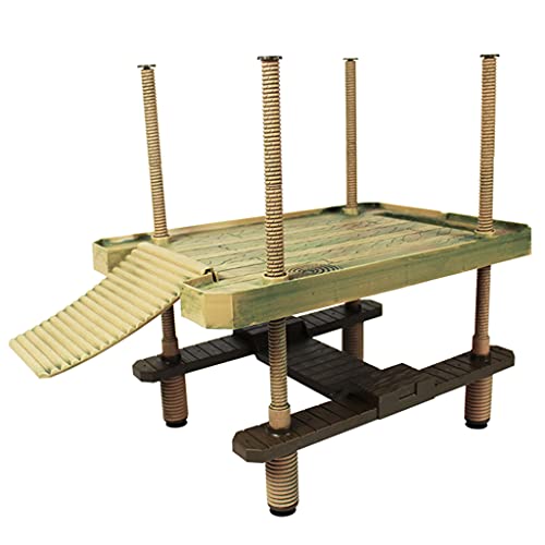 Kleintier-Plattform für Schildkröten, zum Spielen, Klettern, für Schildkrötenklettern, Sonnenbaden, klein Kleintier-Plattform für Schildkröten, zum Spielen, Klettern, für Schildkrötenklettern, Sonnenbaden, klein von LLHCF