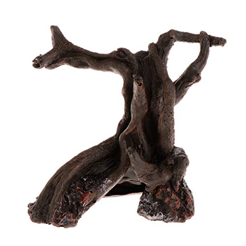 LLHCF Aquarium-Dekoration für Fische für Baumstamm aus Kunstharz, Aquarium-Ornament, Treibholzfische für Wassertier-Kampffische LLHCF Aquarium-Dekoration für Fische für Baumstamm aus Kunstharz, Aquarium-Ornament, Treibholzfische für Wassertier-Kampffische von LLHCF