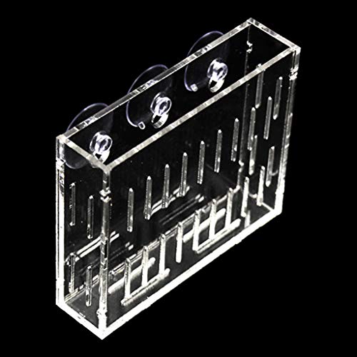 LLHCF Vasenhalter aus Acryl, mit Saugnapf, transparent, für Aquarium, Pflanzbecher, Fisch für Dekoration LLHCF Vasenhalter aus Acryl, mit Saugnapf, transparent, für Aquarium, Pflanzbecher, Fisch für Dekoration von LLHCF