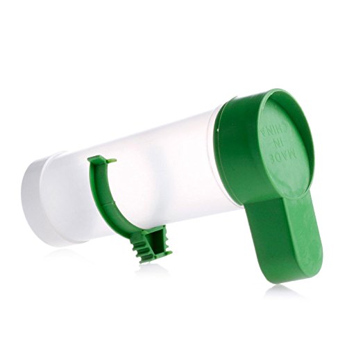 Papageien-Futterspender für Käfig, Sittiche, Wasserspender, kein Durcheinander, Nymphensittichkäfig-Zubehör, automatische Fütterung, 142 ml Papageien-Futterspender für Käfig, Sittiche, Wasserspender, kein Durcheinander, Nymphensittichkäfig-Zubehör, automatische Fütterung, 142 ml von LLHCF