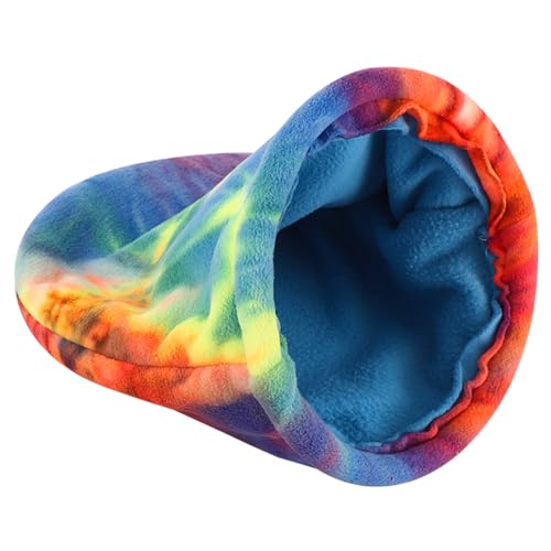 LLINthy Atmungsaktive Meerschweinchen Regenbogen Höhle Wintertasche Bett Für Zuckergläubiger Haustierkäfig Schlaf Bett Kuscheltasche LLINthy Atmungsaktive Meerschweinchen Regenbogen Höhle Wintertasche Bett Für Zuckergläubiger Haustierkäfig Schlaf Bett Kuscheltasche von LLINthy