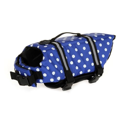 Sommer-Hundeschwimmweste, reflektierende Haustierkleidung, Welpen-Bademode, Hundeschwimmweste, Sicherheitsschwimmanzug, Hundezubehör (6, L-Anzug 10–15 kg) von LMDO