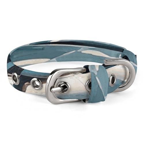 Halsband für kleine und mittelgroße Haustiere, verstellbar, Oxford-Stoff, urbaner Sport, Auto, bedruckt, Haustierhalsband, personalisierbar, für Katzen und Hunde von LMNGH