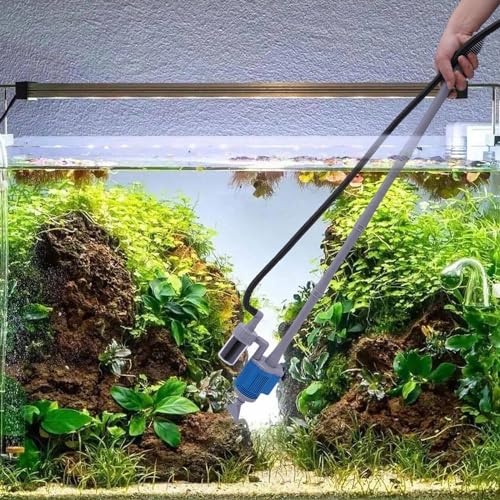 Aquarium Siphon Kit für Wasserwechsel/Entfernung von Detritus/Sandreinigung von LNINNERY