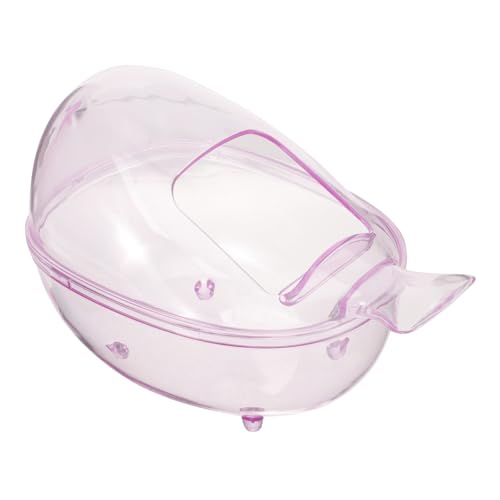LOLIPPYY Hamster Sandbad Badewanne Transparent Kleintier Badezimmer Sandbadbehälter für Zwerghamster Sauna Waschraum Kleintierzubehör LOLIPPYY Hamster Sandbad Badewanne Transparent Kleintier Badezimmer Sandbadbehälter für Zwerghamster Sauna Waschraum Kleintierzubehör von LOLIPPYY