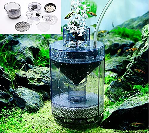 LONDAFISH Aquarium Fisch Hocker Saug Sammler Fisch Tank Filter Zubehör Fisch Poop Reiniger Filter von LONDAFISH