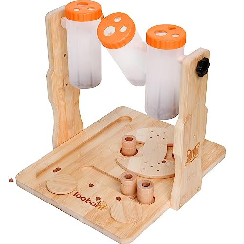 LOOBANI Hundefutter Puzzle Feeder Toys, Leckerli-Spender, interaktives Hundespielzeug für IQ-Training und geistige Stimulierung, Hundespielzeug für kleine bis große Haustiere von LOOBANI