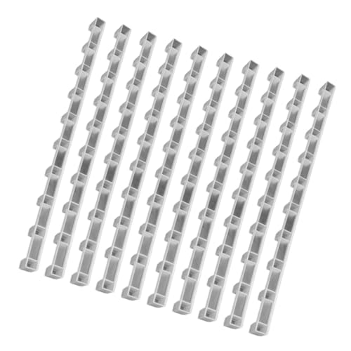 LOORGVEL 10 Stück Teiliges Wabenzwischenraum Kunststoff Abstandshalter aus Langlebigem Abs Stabilisiert Honigwabenrahmen Imkerzubehör für Präzisen Wabenabstand und Bienensichere Haltung LOORGVEL 10 Stück Teiliges Wabenzwischenraum Kunststoff Abstandshalter aus Langlebigem Abs Stabilisiert Honigwabenrahmen Imkerzubehör für Präzisen Wabenabstand und Bienensichere Haltung von LOORGVEL