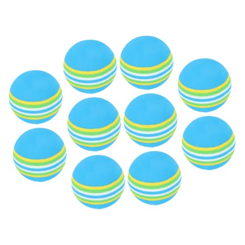 LOORGVEL 10stücke Farbige Für Minigolf Schwamm- Golftrainingsbälle Indoor-bälle Eva-bälle Für Übungsgolf LOORGVEL 10stücke Farbige Für Minigolf Schwamm- Golftrainingsbälle Indoor-bälle Eva-bälle Für Übungsgolf von LOORGVEL