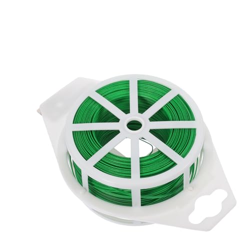 LOORGVEL 1Rolle Flexibler Gartendrahtbinder Pflanzenbinder für Gemüse und Kletterpflanzen Wiederverwendbar und für Gartenarbeit und Pflanzenstärkung LOORGVEL 1Rolle Flexibler Gartendrahtbinder Pflanzenbinder für Gemüse und Kletterpflanzen Wiederverwendbar und für Gartenarbeit und Pflanzenstärkung von LOORGVEL