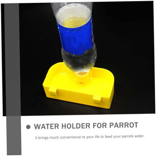 LOORGVEL 2 STÜCK Teiliges Papageien Wasserbehälter aus Transparentem Großer Fassungsvermögen Leicht zu Reinigen für Vogelkäfige Wellensittiche und Andere Vögel Praktische Wasserspender für LOORGVEL 2 STÜCK Teiliges Papageien Wasserbehälter aus Transparentem Großer Fassungsvermögen Leicht zu Reinigen für Vogelkäfige Wellensittiche und Andere Vögel Praktische Wasserspender für von LOORGVEL
