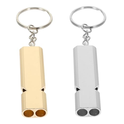 LOORGVEL 2 Stück Trillerpfeife Taubentrainer Aluminiumlegierung Leicht Tragbar Vogeltrainingspfeife für Tauben und Papageien mit Hoher Klangqualität und Einfachem Gebrauch LOORGVEL 2 Stück Trillerpfeife Taubentrainer Aluminiumlegierung Leicht Tragbar Vogeltrainingspfeife für Tauben und Papageien mit Hoher Klangqualität und Einfachem Gebrauch von LOORGVEL