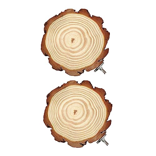 LOORGVEL 2 Stück Vogel Sitzstangen aus Natürlichem Kiefernholz Stabile Sprungplattform für Papageien Eichhörnchen und Chinchillas Langlebig Natürlich für Kleintierkäfig und Zufällige Farbe LOORGVEL 2 Stück Vogel Sitzstangen aus Natürlichem Kiefernholz Stabile Sprungplattform für Papageien Eichhörnchen und Chinchillas Langlebig Natürlich für Kleintierkäfig und Zufällige Farbe von LOORGVEL