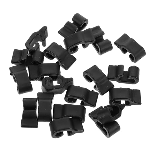 LOORGVEL 20 Stück Katzennetz Befestigungsklammern aus Kunststoff Verstärkte Drahtgitter Schnappverschlüsse für Kaninchen Vogel Käfige Sichere Verbinder mit Glatten Kanten für Langlebigen LOORGVEL 20 Stück Katzennetz Befestigungsklammern aus Kunststoff Verstärkte Drahtgitter Schnappverschlüsse für Kaninchen Vogel Käfige Sichere Verbinder mit Glatten Kanten für Langlebigen von LOORGVEL