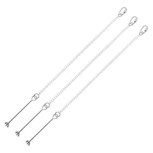 LOORGVEL 3 Stück Edelstahl Papagei Futterhalter Vogel Obst Gemüsehalter Rostfrei Aufhängbar für Kleinvögel Wie Kanarien und Loris Vogelkäfig Zubehör LOORGVEL 3 Stück Edelstahl Papagei Futterhalter Vogel Obst Gemüsehalter Rostfrei Aufhängbar für Kleinvögel Wie Kanarien und Loris Vogelkäfig Zubehör von LOORGVEL