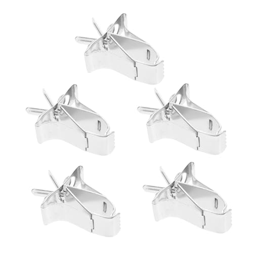 LOORGVEL 5 Stück Teiliges Langlebiges Vogel Futterklammer aus Kupfer Robustes Futterhalter Zubehör für Papageien und Kleine Vögel Einfache Käfigmontage für Obst und Gemüse im Vogelkäfig LOORGVEL 5 Stück Teiliges Langlebiges Vogel Futterklammer aus Kupfer Robustes Futterhalter Zubehör für Papageien und Kleine Vögel Einfache Käfigmontage für Obst und Gemüse im Vogelkäfig von LOORGVEL