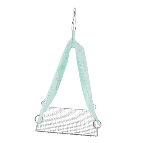 LOORGVEL Atmungsaktives Papageien Nest Hängematte mit Abnehmbarem Bodenmesh Komfortables Vogelbett für Wellensittiche und Kleine Vögel Platzsparend und Belüftet Grünes Vogelhaus für Käfige LOORGVEL Atmungsaktives Papageien Nest Hängematte mit Abnehmbarem Bodenmesh Komfortables Vogelbett für Wellensittiche und Kleine Vögel Platzsparend und Belüftet Grünes Vogelhaus für Käfige von LOORGVEL