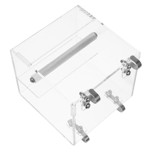 LOORGVEL Automatischer Vogel Futterautomat aus Kunststoff Kleine Einfacher Käfighalter Leicht zu Reinigen für Papageien und Kleine Vögel Vogelkäfig Zubehör Trink und Futternapf LOORGVEL Automatischer Vogel Futterautomat aus Kunststoff Kleine Einfacher Käfighalter Leicht zu Reinigen für Papageien und Kleine Vögel Vogelkäfig Zubehör Trink und Futternapf von LOORGVEL