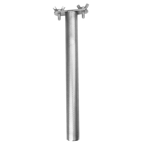 LOORGVEL Edelstahl Papageien Krallenschleifstab Langlebig Grind Arenaceous Stick für Kleine Vögel Käfigzubehör Kratzfest Grind Stand für Sittiche und Wellensittiche LOORGVEL Edelstahl Papageien Krallenschleifstab Langlebig Grind Arenaceous Stick für Kleine Vögel Käfigzubehör Kratzfest Grind Stand für Sittiche und Wellensittiche von LOORGVEL