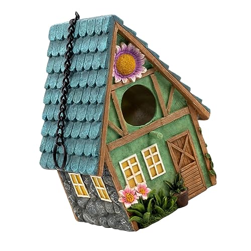 LOORGVEL Hängendes Winter Vogelnest aus Robustem Harz Vogelhaus für Garten und Terrasse Wetterfestes Nistplatz und Unterschlupf für Kleine Vögel und Papageien LOORGVEL Hängendes Winter Vogelnest aus Robustem Harz Vogelhaus für Garten und Terrasse Wetterfestes Nistplatz und Unterschlupf für Kleine Vögel und Papageien von LOORGVEL