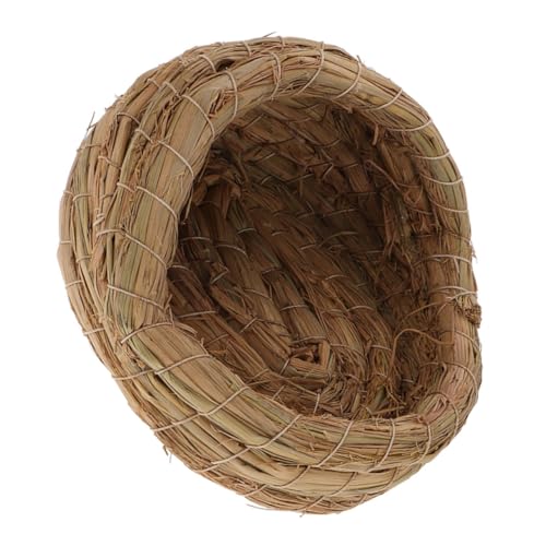 LOORGVEL Handgewebtes Strohnest Hühnerstall Brutnest Legehaus Stabiles Bequemes Nest für Hinterhofhaltung Dualer Gebrauch für Zucht und Dekoration Geeignet für Tauben Papageien und LOORGVEL Handgewebtes Strohnest Hühnerstall Brutnest Legehaus Stabiles Bequemes Nest für Hinterhofhaltung Dualer Gebrauch für Zucht und Dekoration Geeignet für Tauben Papageien und von LOORGVEL