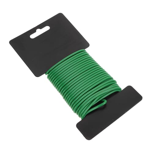 LOORGVEL Kabelbinder Für Den Garten Wiederverwendbar Clip-Krawatten Verbinden Bieger Wachsen Kette Ring Bausatz Schwenken Stecker Netz Pflanzenständerverbinder Korb Schlauch Green Plastik von LOORGVEL