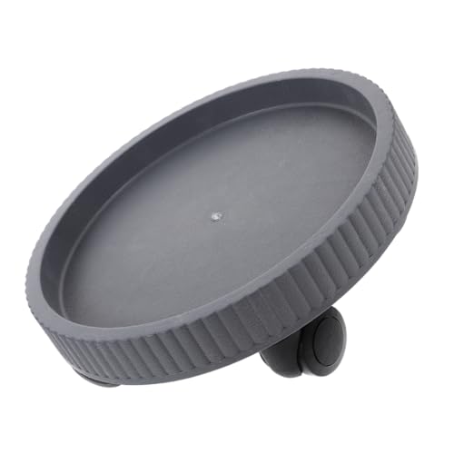 LOORGVEL Rollender Pflanzenständer mit Rädern Kunststoff Tablett Graues Pflanzcontainer für Einfache für Innen und Außenbereich und Praktisch LOORGVEL Rollender Pflanzenständer mit Rädern Kunststoff Tablett Graues Pflanzcontainer für Einfache für Innen und Außenbereich und Praktisch von LOORGVEL