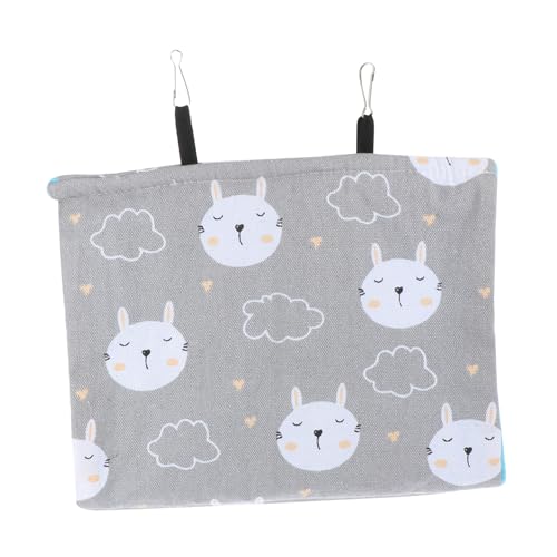 LOORGVEL Warmes Hamsterhängematten Nest aus Atmungsaktivem Langlebigem Material Stabiles Kleintierbett für Meerschweinchen Eichhörnchen Vögel Einfach im Käfig zu Befestigen für Winter und LOORGVEL Warmes Hamsterhängematten Nest aus Atmungsaktivem Langlebigem Material Stabiles Kleintierbett für Meerschweinchen Eichhörnchen Vögel Einfach im Käfig zu Befestigen für Winter und von LOORGVEL