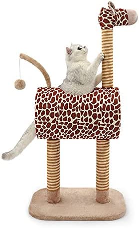 Kletternde Katze Einhorn und Giraffe Katze Klettergerüst Tierform Katzenkratzbaum Kätzchen Möbel Plattform Katzenklettergerüst Katzenhaus Katzenbaum von LORGL