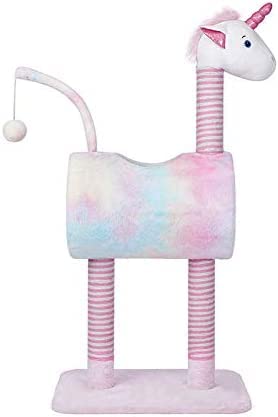 Kletternde Katze Einhorn und Giraffe Katze Klettergerüst Tierform Katzenkratzbaum Kätzchen Möbel Plattform Katzenklettergerüst Katzenhaus Katzenbaum von LORGL