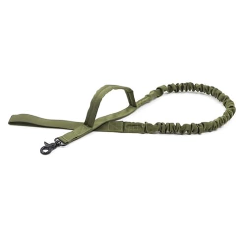 Hundehalsband Trainingshalsbänder Design Hundehalsband für große Hunde Militärisches Hundehalsband für mittelgroße und große Hunde Heimtierbedarf-Schleppseil-Armeegrün,L(45-55cm) von LORSHEL